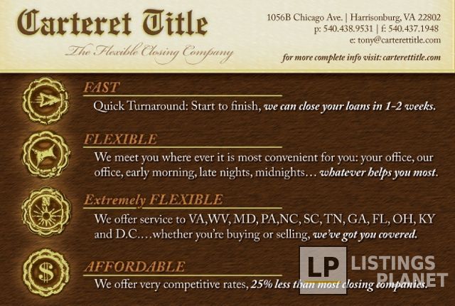 Carteret  Title